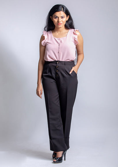 Hem Folded Trousers - Color Theory