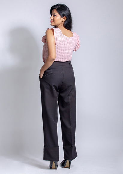 Hem Folded Trousers - Color Theory