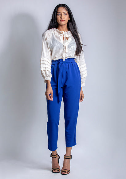 Paper Bag Pants - Color Theory | Blue