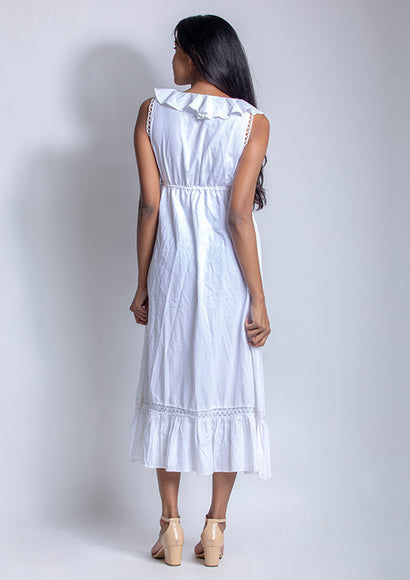 White Long Dress 2.0 - Color Theory