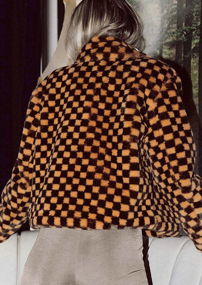 Chequer Plaid Jacket - Color Theory   