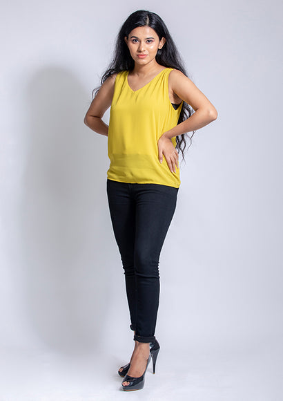 Buckle Top - Color Theory | Yellow