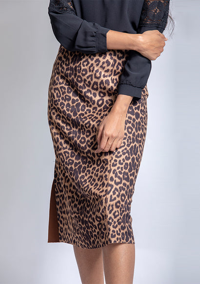 Leopard Skirt - Color Theory