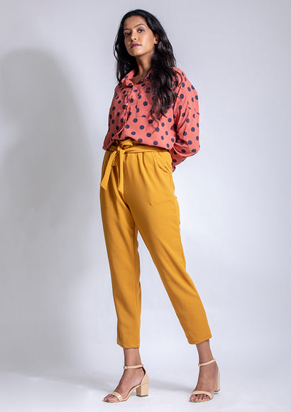 Polka Shirt - Color Theory | Orange