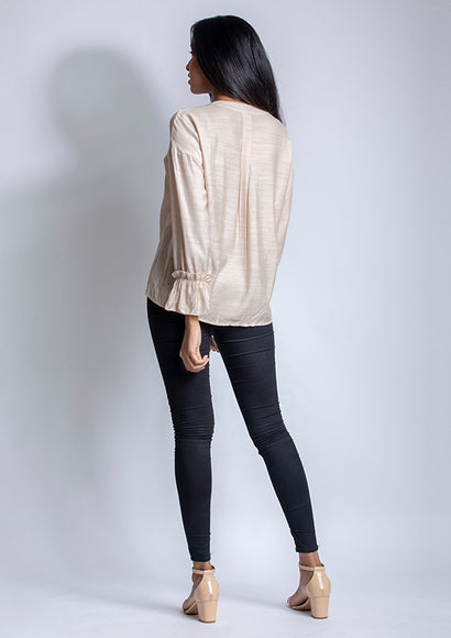 Chinese Neck Blouse - Color Theory