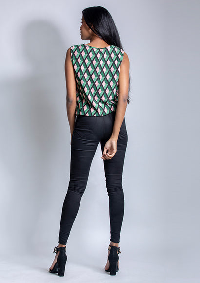 Gathered Top - Color Theory