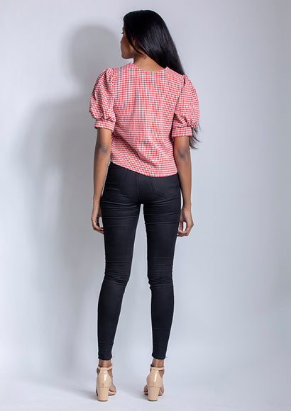 Red Check Shirt - Color Theory