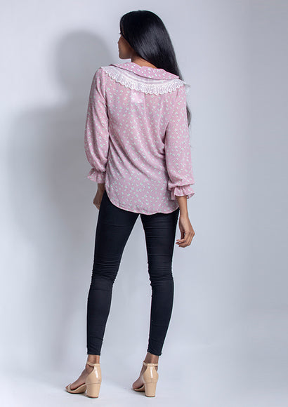 Floral Shirt - Color Theory | Pink