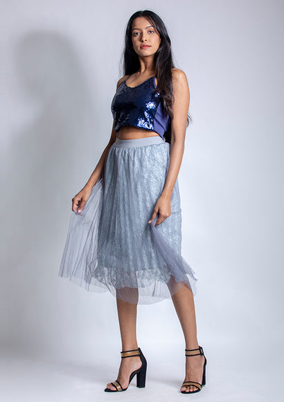 Bianca Skirt - Color Theory | Grey
